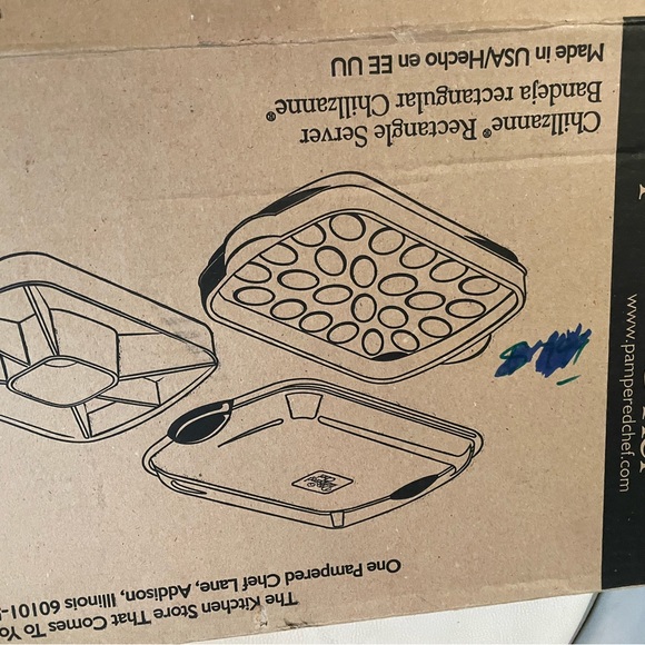 Pampered chef serving tray - Picture 2 of 9